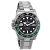 ROLEX PRE-OWNED ROLEX GMT-MASTER II AUTOMATIC BLACK DIAL MEN'S WATCH 126720VTNR-0001