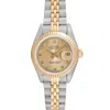 Rolex Ladies Datejust In Gold