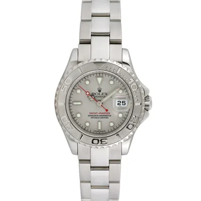 Rolex Ladies Ladies Yacht Master In Silver
