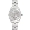 Rolex Ladies Oyster Perpetual In Silver