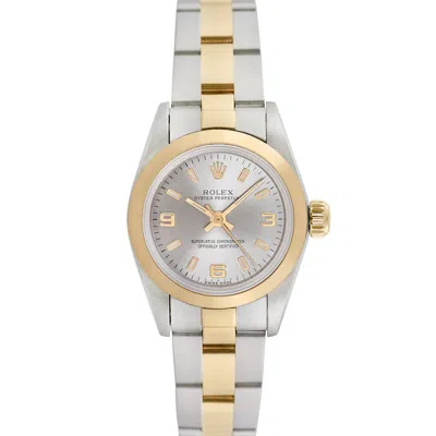 Rolex Women's Oyster Perpetual Watch, Circa 1990s/2000s () In Silver
