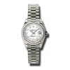 ROLEX PRE-OWNED ROLEX LADY DATEJUST DIAMOND MOTHER OF PEARL DIAL LADIES WATCH 179179MDP