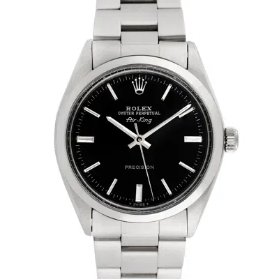 Pre-owned Rolex Men's Airking In Black