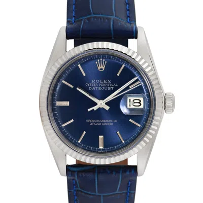 Rolex Men's Datejust In Blue