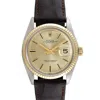 Rolex Men's Datejust In Gold