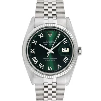 Rolex Men's Datejust Watch, Circa 1960s () In Green