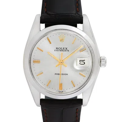 Rolex Men's Oysterdate In Black