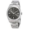 ROLEX PRE-OWNED ROLEX OYSTER PERPETUAL 39 DARK RHODIUM DIAL STAINLESS STEEL BRACELET AUTOMATIC MEN'S WATCH