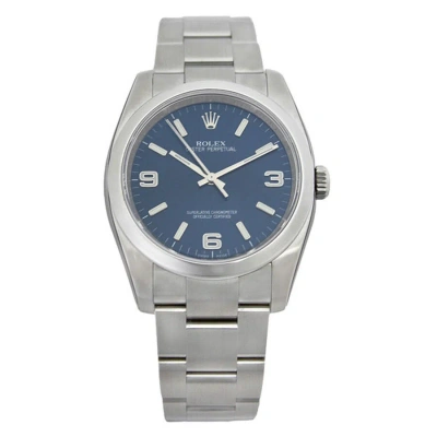 Rolex Oyster Perpetual Blue Dial Men's Watch 116000blaso