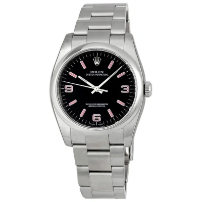 Rolex Oyster Perpetual Black Dial Men's Watch 116000bkapso