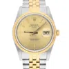 ROLEX PRE-OWNED ROLEX OYSTER PERPETUAL DATE AUTOMATIC CHAMPAGNE DIAL UNISEX WATCH 15223 CSJ
