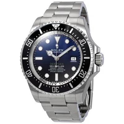 Rolex Sea-dweller Automatic Chronometer Men's Watch 126660 In Black / Blue