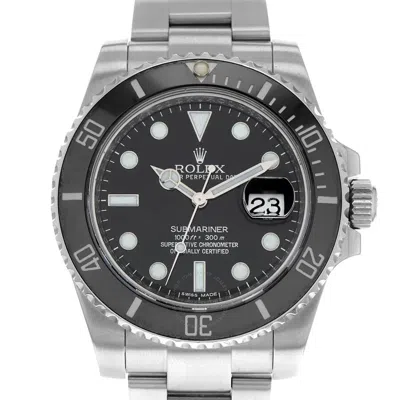Rolex Submariner Automatic Chronometer Black Dial Men's Watch 116610 Bkso