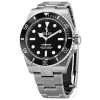ROLEX PRE-OWNED ROLEX SUBMARINER AUTOMATIC CHRONOMETER BLACK DIAL MEN'S WATCH 124060