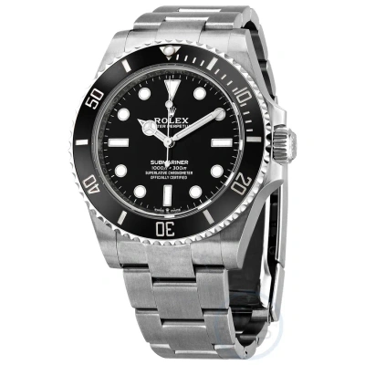 Rolex Submariner Automatic Chronometer Black Dial Men's Watch 124060bkso