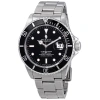 ROLEX PRE-OWNED ROLEX SUBMARINER BLACK DIAL STAINLESS STEEL ALUMINUM BEZEL ROLEX OYSTER AUTOMATIC MEN'S WA