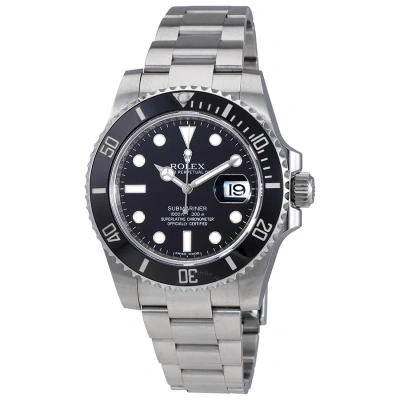 Rolex Submariner Date Automatic Chronometer Black Dial Men's Watch 116610ln