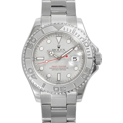 Rolex Yacht-master Grey Dial Men's Watch 16622-gyso In Two Tone  / Grey / Platinum / White