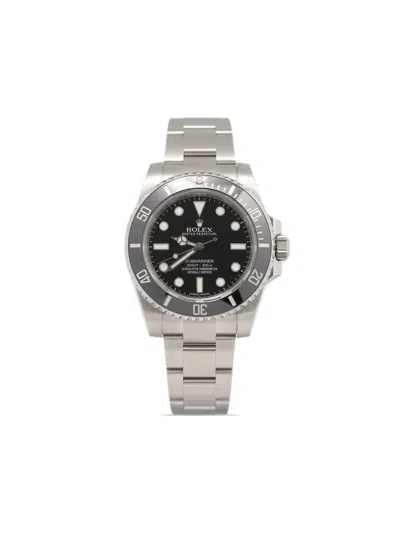 Pre-owned Rolex  Submariner 40mm In 黑色