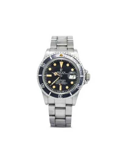 Pre-owned Rolex  Submariner 40mm In Black