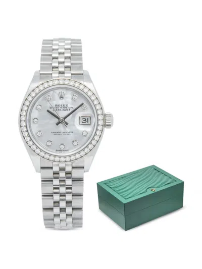 Pre-owned Rolex  Datejust 41mm In Gray