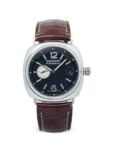 Pre-owned Rolex Radiomir Watch 42mm In Black