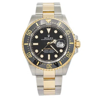 Pre-owned Rolex Sea-dweller 126603 2022 Automatic Watch 18k Box & Paper 43mm
