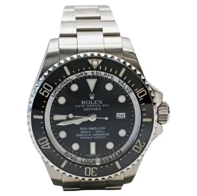 Pre-owned Rolex Sea-dweller 116660 Stainless Steel Oyster Bracelet, Box & Papers In Multi