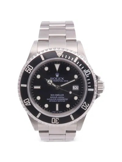 Pre-owned Rolex Sea-dweller 40mm Watch In Black