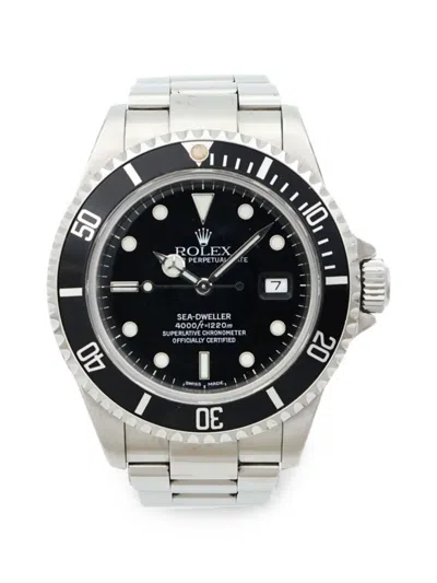 Pre-owned Rolex Sea-dweller 40mm Watch In Black