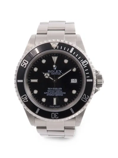 Pre-owned Rolex Sea-dweller 40mm Watch In Black
