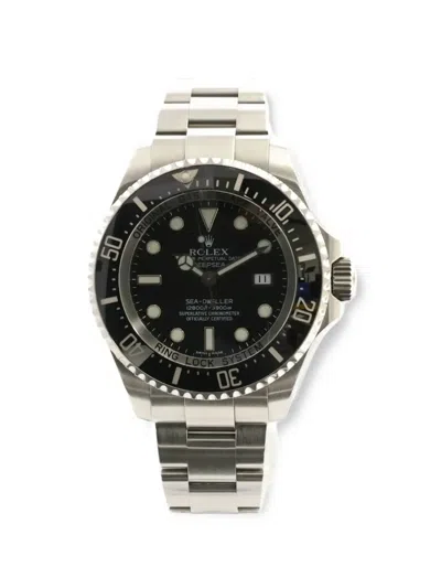 Pre-owned Rolex Sea-dweller Deepsea 44mm Watch In Black