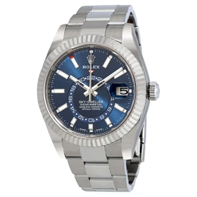 Rolex Sky-dweller Oyster Automatic Blue Dial Men's Watch 326934blso In White