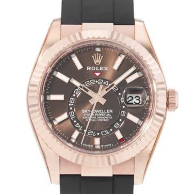 Pre-owned Rolex Sky Dweller Watch In Multicolor