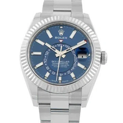 Pre-owned Rolex Sky-dweller Watch, 42mm In Multi