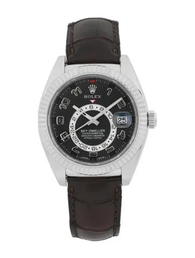 Pre-owned Rolex Sky-dweller Watch In Multi