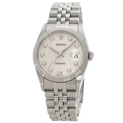 Pre-owned Rolex Stainless Steel (18k) Wristwatch () In Multi