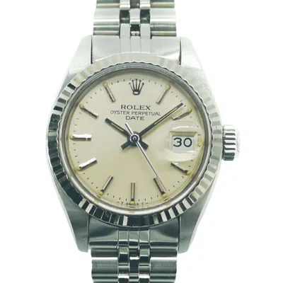 Pre-owned Rolex Stainless Steel (18k) Wristwatch () In Multi