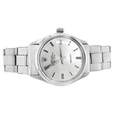 Pre-owned Rolex Stainless Steel Air-king  Wristwatch In Multi
