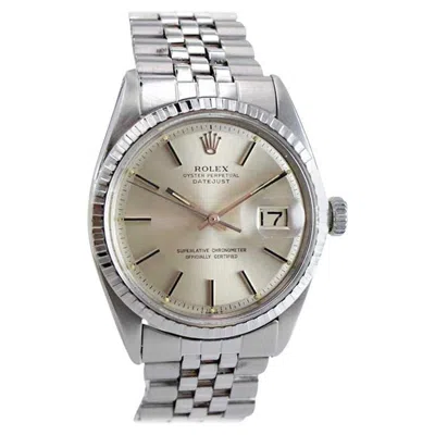 Pre-owned Rolex Stainless Steel Datejust Ref 1603 With Original Dial, Circa 1970s In Multi