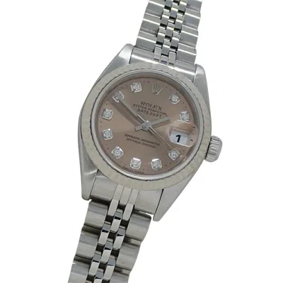 Pre-owned Rolex Stainless Steel Gold Wristwatch () In Multi