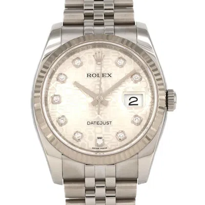 Pre-owned Rolex Stainless Steel Gold Wristwatch () In Multi