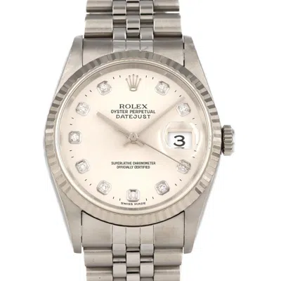 Pre-owned Rolex Stainless Steel Gold Wristwatch () In Multi