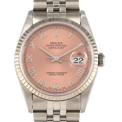 Pre-owned Rolex Stainless Steel Gold Wristwatch () In Multi