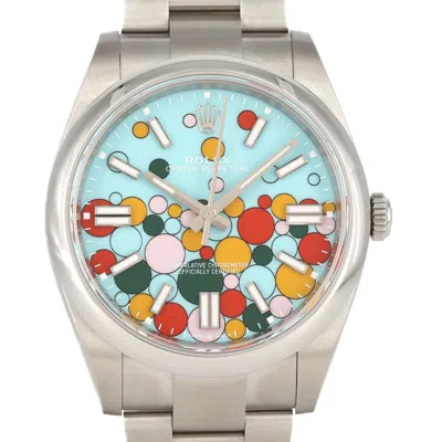Pre-owned Rolex Stainless Steel Wristwatch () In Multi