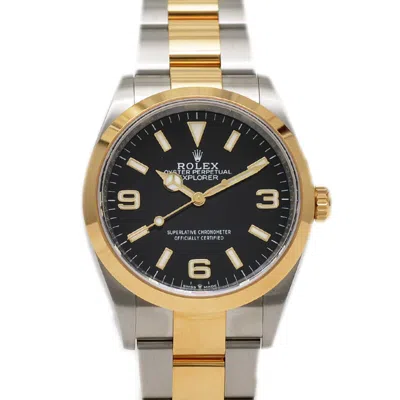 Pre-owned Rolex Stainless Steel Yellow Gold (18k) Wristwatch () In Multi