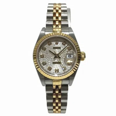 Pre-owned Rolex Stainless Steel Yellow Gold Wristwatch () In Multi