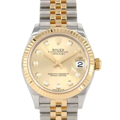 Pre-owned Rolex Stainless Steel Yellow Gold Wristwatch () In Multi