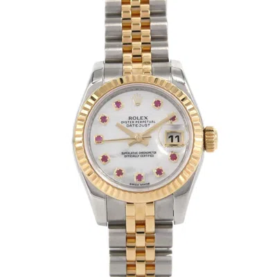 Pre-owned Rolex Stainless Steel Yellow Gold Wristwatch ()