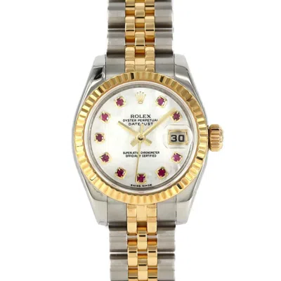 Pre-owned Rolex Stainless Steel Yellow Gold Wristwatch ()